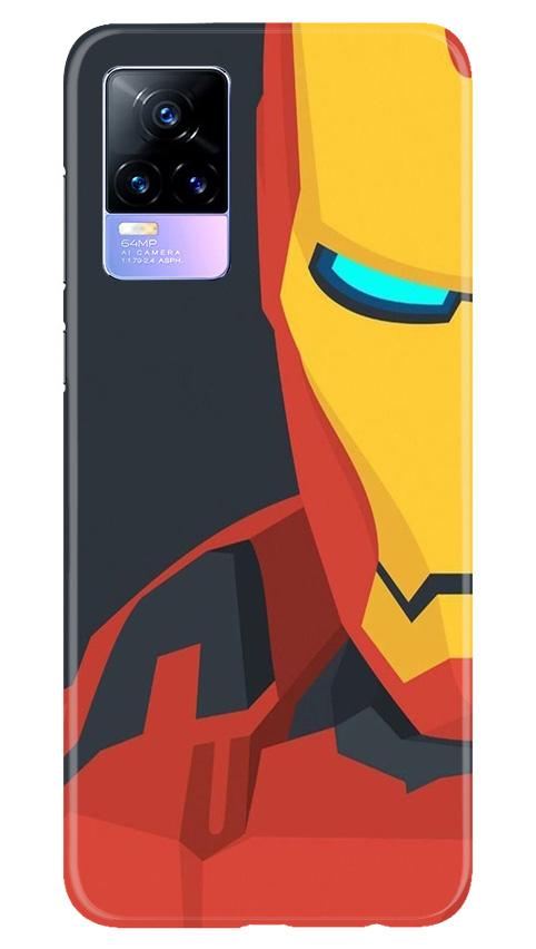 Iron Man Superhero Case for Vivo Y73  (Design - 120)