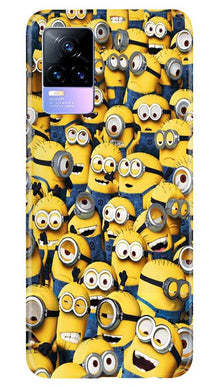 Minions Mobile Back Case for Vivo Y73  (Design - 126)