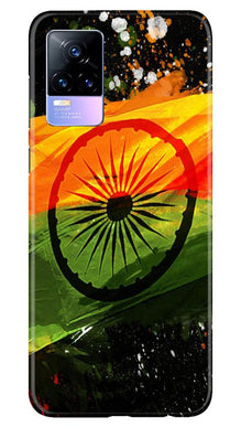 Indian Flag Mobile Back Case for Vivo Y73  (Design - 137)