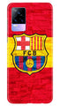 FCB Football Case for Vivo Y73  (Design - 174)