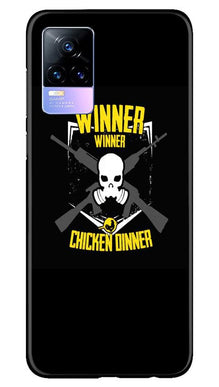 Winner Winner Chicken Dinner Mobile Back Case for Vivo Y73  (Design - 178)