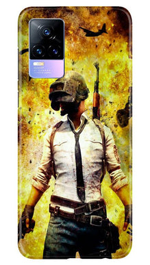 Pubg Mobile Back Case for Vivo Y73  (Design - 180)