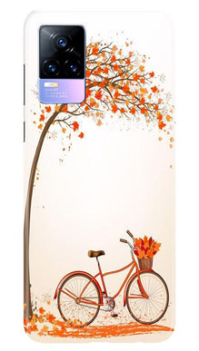 Bicycle Mobile Back Case for Vivo Y73 (Design - 192)