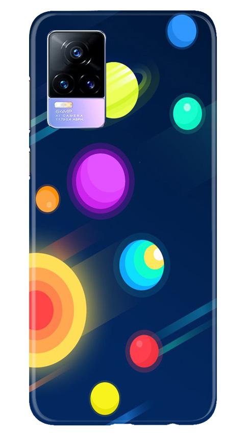 Solar Planet Case for Vivo Y73 (Design - 197)