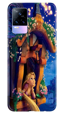 Cute Girl Mobile Back Case for Vivo Y73 (Design - 198)