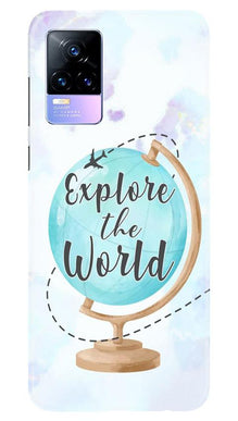Explore the World Mobile Back Case for Vivo Y73 (Design - 207)