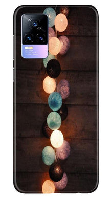Party Lights Mobile Back Case for Vivo Y73 (Design - 209)