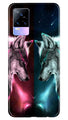 Wolf fight Case for Vivo Y73 (Design No. 221)