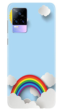 Rainbow Mobile Back Case for Vivo Y73 (Design - 225)