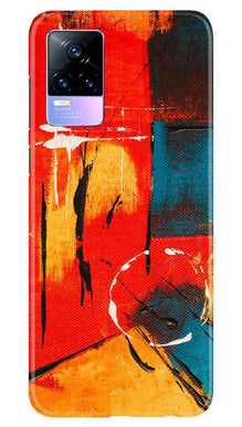 Modern Art Mobile Back Case for Vivo Y73 (Design - 239)