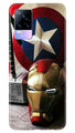 Ironman Captain America Case for Vivo Y73 (Design No. 254)
