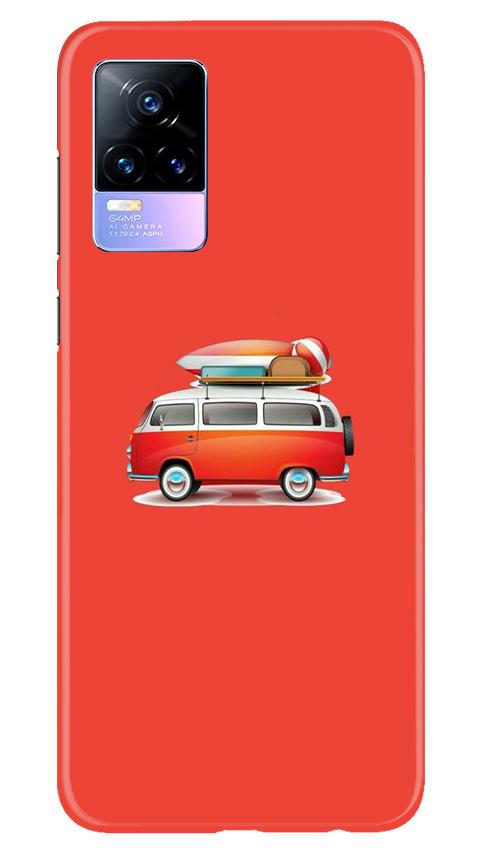 Travel Bus Case for Vivo Y73 (Design No. 258)