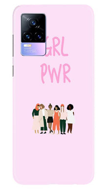 Girl Power Mobile Back Case for Vivo Y73 (Design - 267)