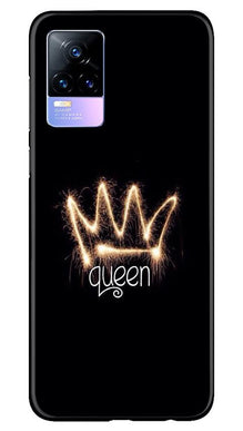 Queen Mobile Back Case for Vivo Y73 (Design - 270)