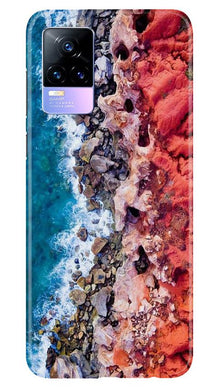 Sea Shore Mobile Back Case for Vivo Y73 (Design - 273)