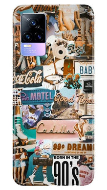 Vintage Design Mobile Back Case for Vivo Y73 (Design - 284)