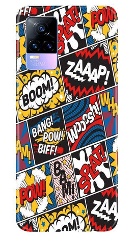 Boom Mobile Back Case for Vivo Y73 (Design - 302)