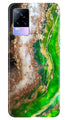 Marble Texture Mobile Back Case for Vivo Y73 (Design - 307)