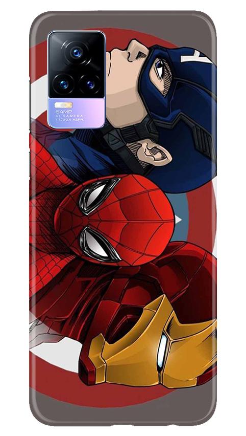Superhero Mobile Back Case for Vivo Y73 (Design - 311)