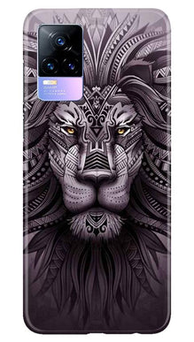 Lion Mobile Back Case for Vivo Y73 (Design - 315)