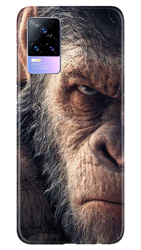 Angry Ape Mobile Back Case for Vivo Y73 (Design - 316)