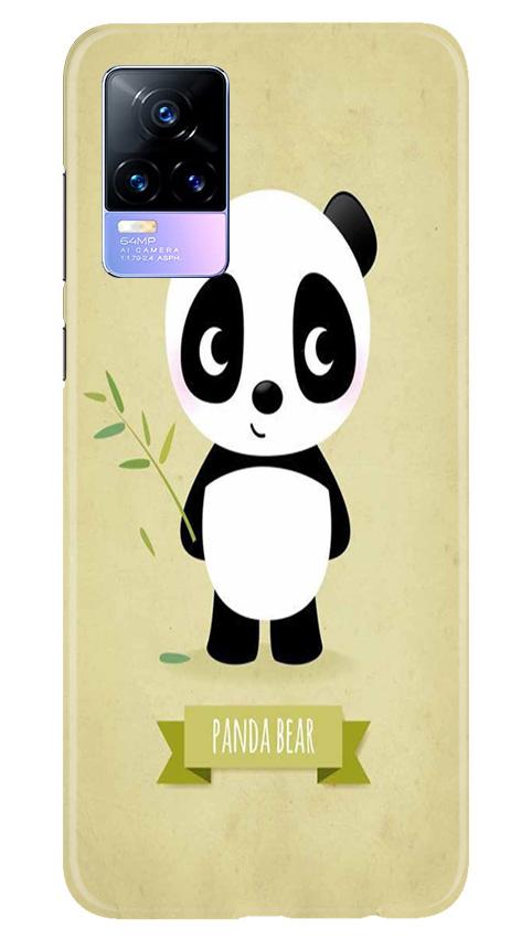 Panda Bear Mobile Back Case for Vivo Y73 (Design - 317)