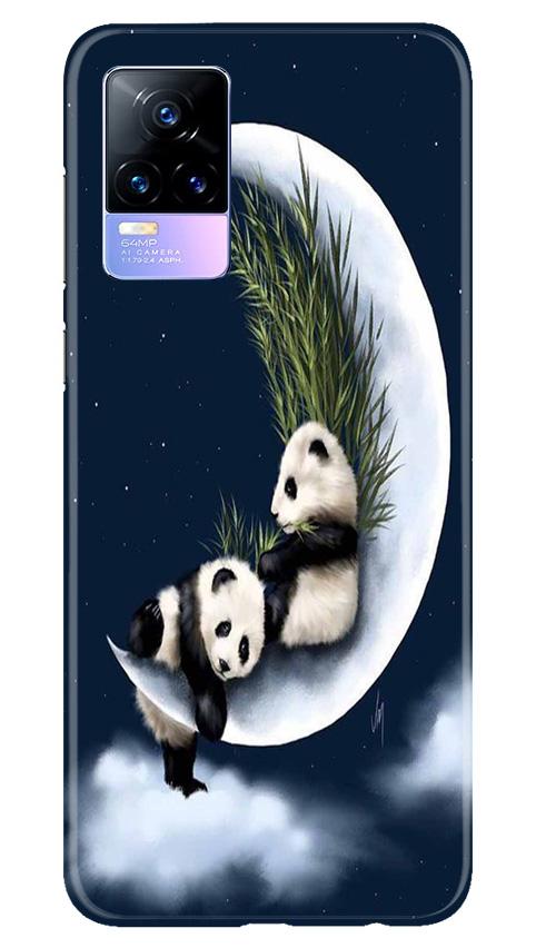 Panda Moon Mobile Back Case for Vivo Y73 (Design - 318)