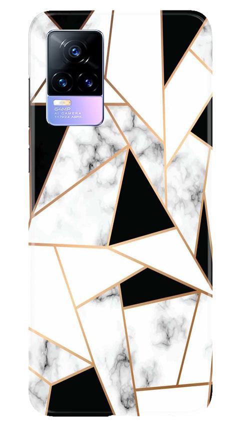 Marble Texture Mobile Back Case for Vivo Y73 (Design - 322)
