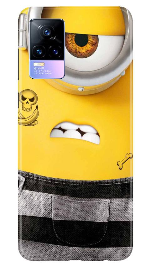 Minion Mobile Back Case for Vivo Y73 (Design - 324)