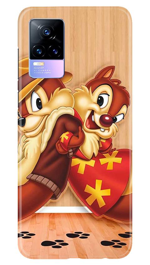 Chip n Dale Mobile Back Case for Vivo Y73 (Design - 335)