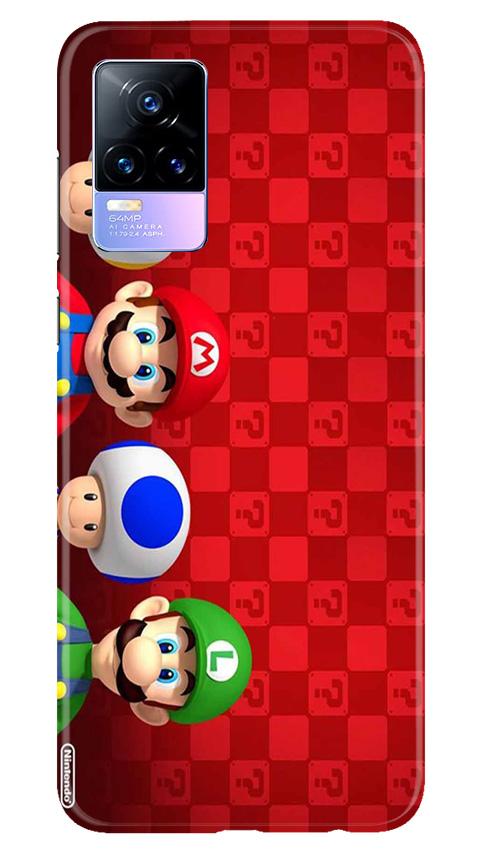Mario Mobile Back Case for Vivo Y73 (Design - 337)