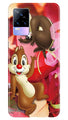Chip n Dale Mobile Back Case for Vivo Y73 (Design - 349)