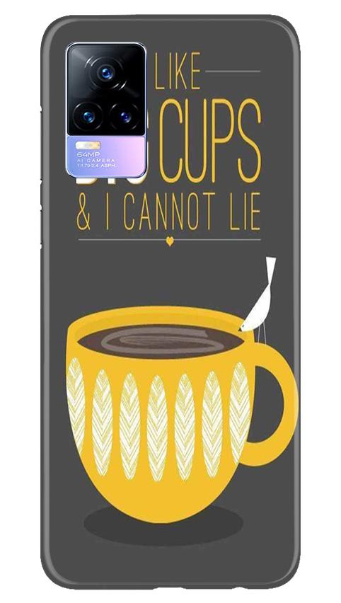 Big Cups Coffee Mobile Back Case for Vivo Y73 (Design - 352)