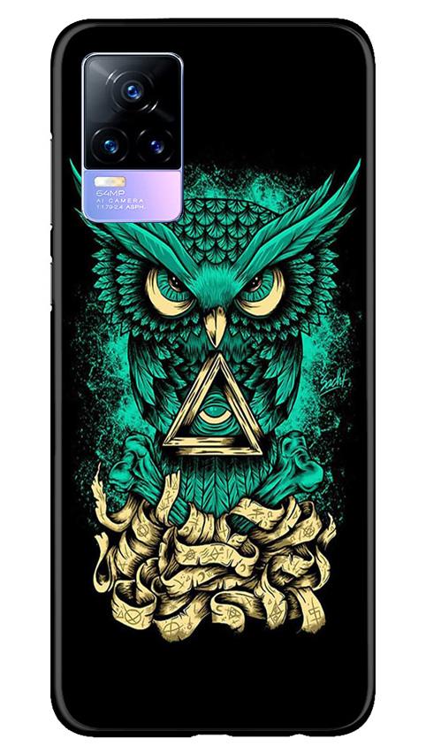 Owl Mobile Back Case for Vivo Y73 (Design - 358)