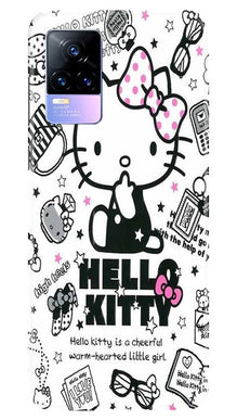 Hello Kitty Mobile Back Case for Vivo Y73 (Design - 361)