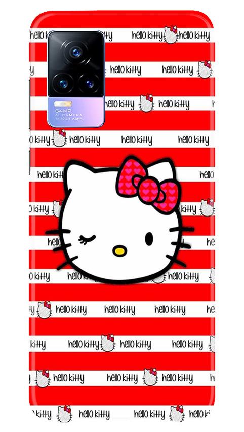 Hello Kitty Mobile Back Case for Vivo Y73 (Design - 364)