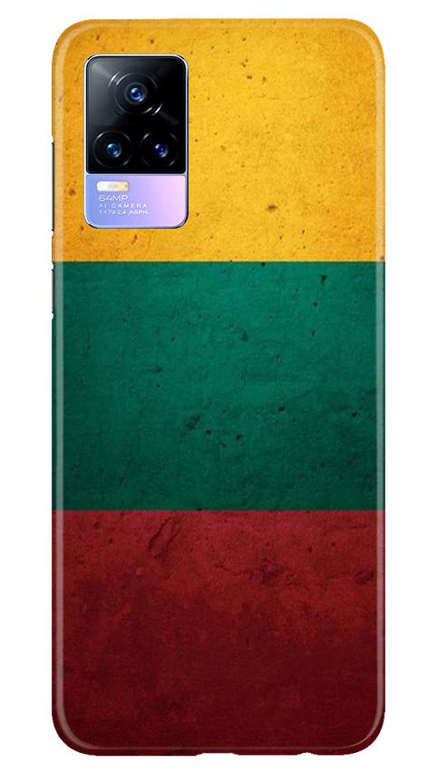 Color Pattern Mobile Back Case for Vivo Y73 (Design - 374)