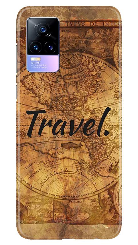 Travel Mobile Back Case for Vivo Y73 (Design - 375)