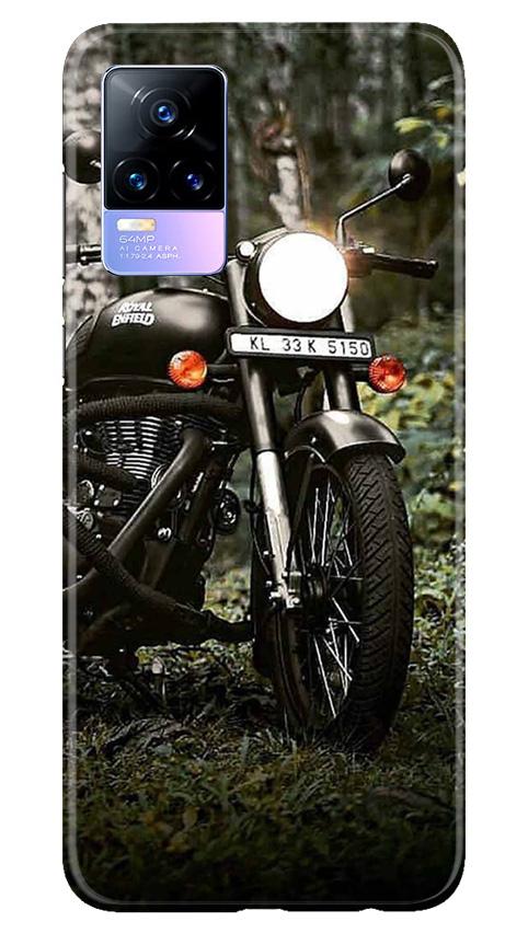 Royal Enfield Mobile Back Case for Vivo Y73 (Design - 384)