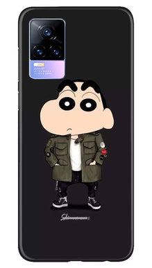 Shin Chan Mobile Back Case for Vivo Y73 (Design - 391)