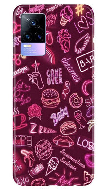 Party Theme Mobile Back Case for Vivo Y73 (Design - 392)