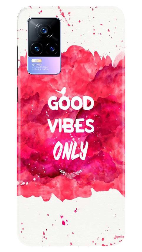 Good Vibes Only Mobile Back Case for Vivo Y73 (Design - 393)