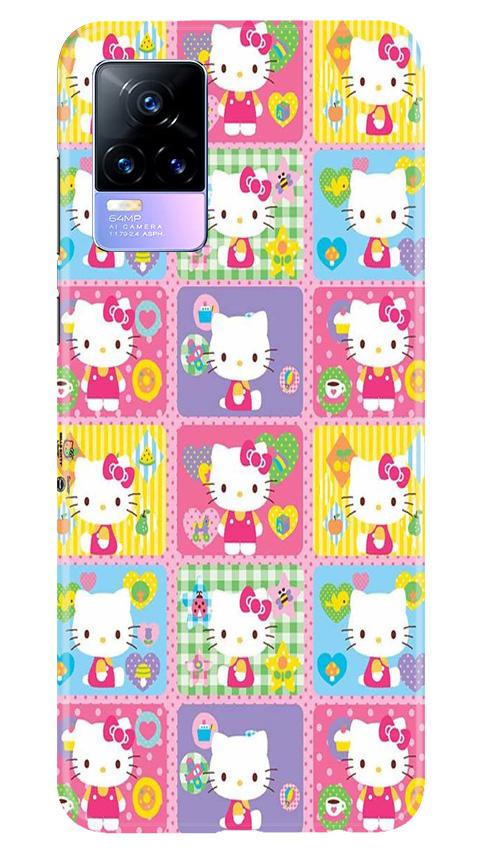Kitty Mobile Back Case for Vivo Y73 (Design - 400)