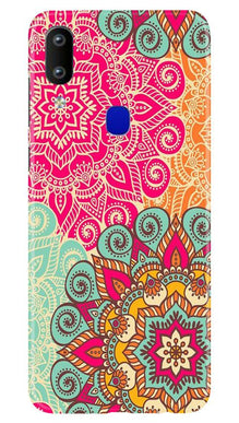 Rangoli art Mobile Back Case for Vivo Y91 (Design - 6)