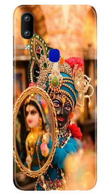 Lord Krishna5 Mobile Back Case for Vivo Y91 (Design - 20)