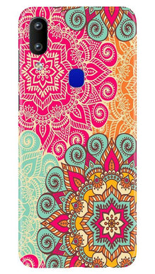 Rangoli art2 Mobile Back Case for Vivo Y91 (Design - 29)