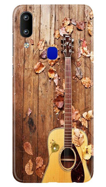 Guitar Mobile Back Case for Vivo Y91 (Design - 43)