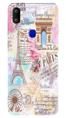 Paris Eiftel Tower Mobile Back Case for Vivo Y91 (Design - 54)
