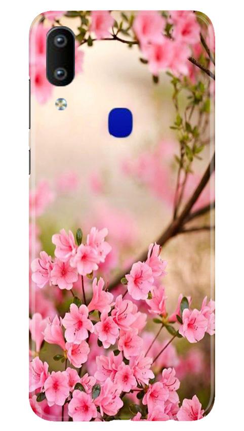 Pink flowers Case for Vivo Y91