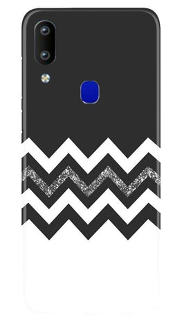 Black white Pattern2Case for Vivo Y91